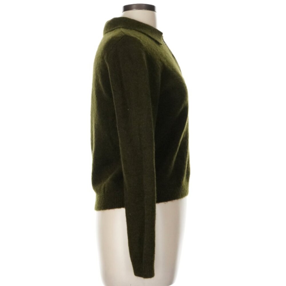Green Sweater Top - Picture 3 of 5